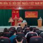 UBND thị trấn Thường Xuân tổ chức hội nghị thường kỳ tháng 2 năm 2021.